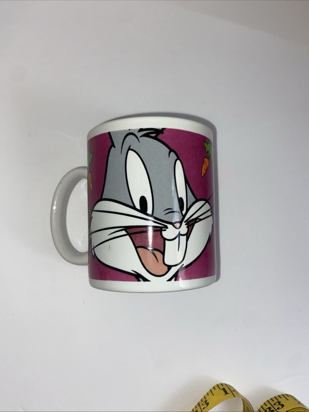 Vintage 1998 Looney Tunes Bugs Bunny Coffee Mug by Gibson 90s Cartoon